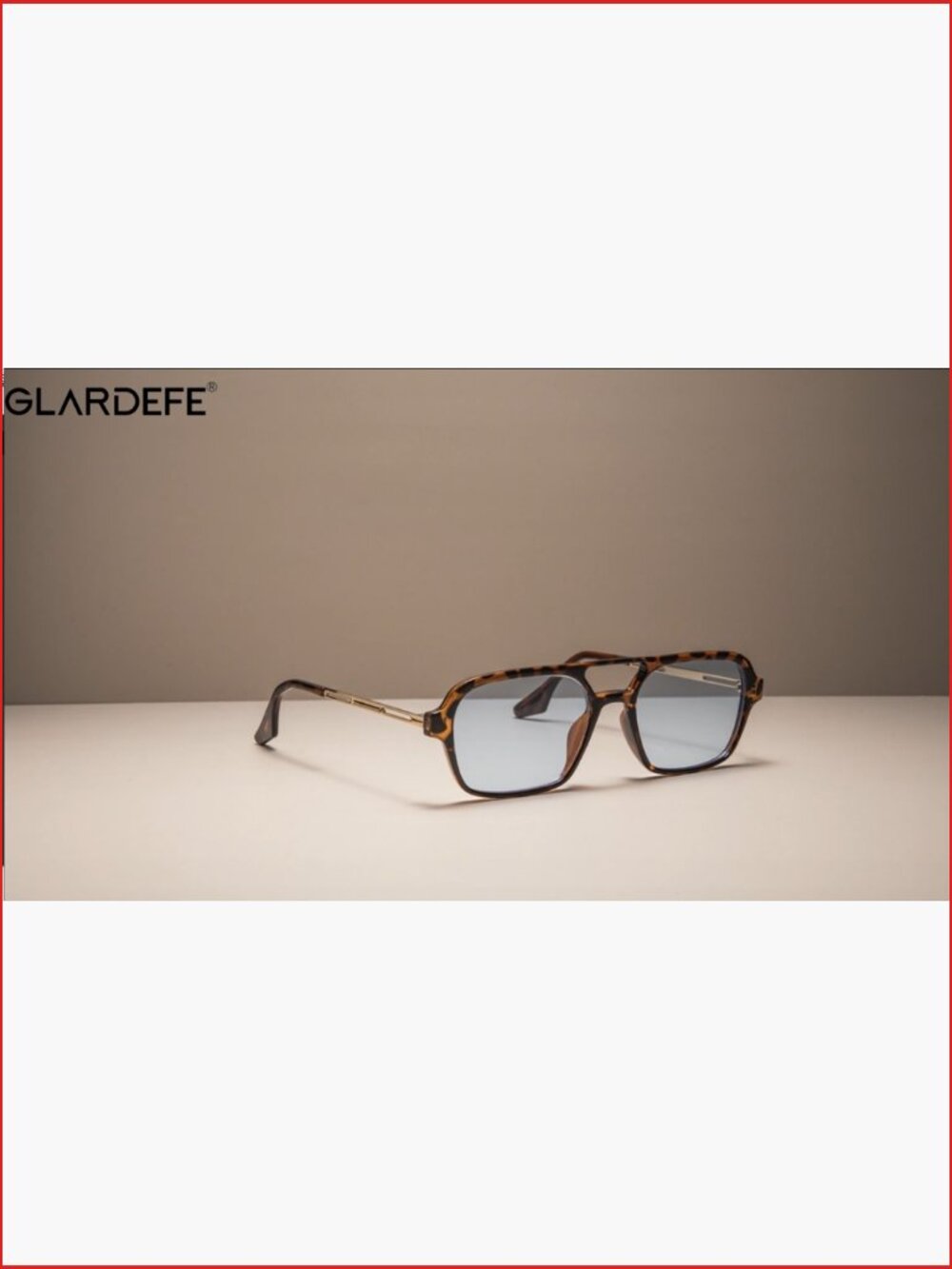 Vintage Square Tinted Sunglasses UV400 Metal Frame Unisex Retro - Picture 6 of 7